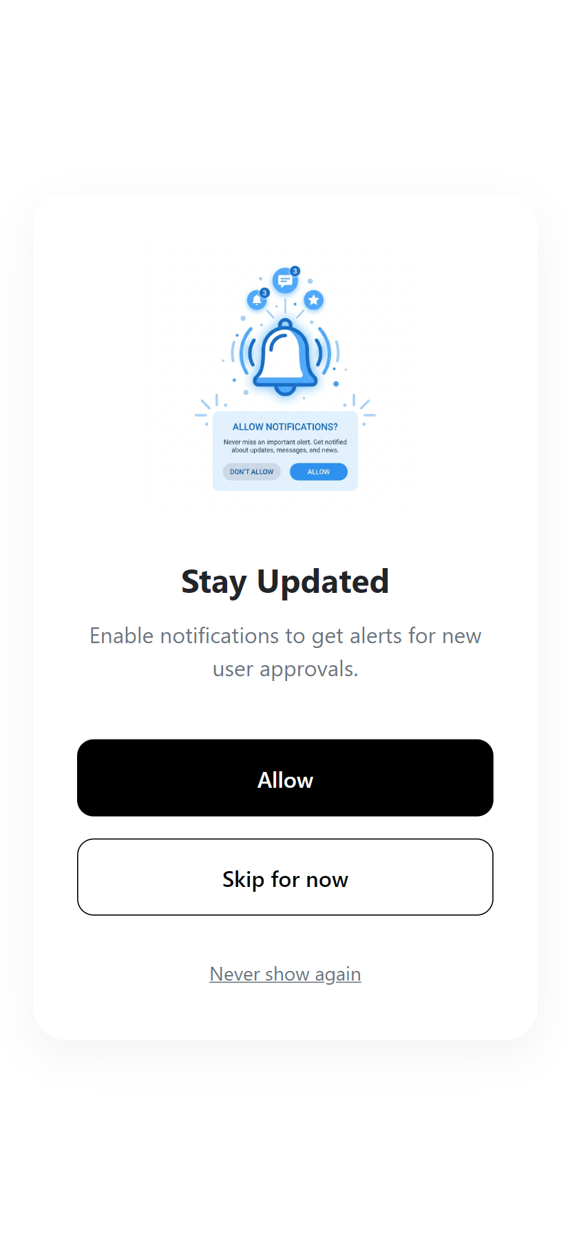 Notification Permission